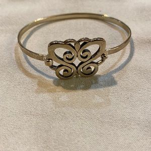 New - sterling silver- butterfly bracelet